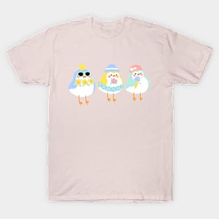 Target Birds Summer Cute Art T-Shirt